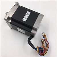 Nema 34 Flange 86mm Stepper Motor 6A 2 Phase Motors Keyway 5mm 1.8 degree 6.5NM/ 929oz. 98mm Motor for CNC Cutting Machine