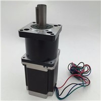 Planetary Nema23 Geared Stepper Motor L112mm Gearbox Ratio 30:1 90Nm Stepper Speed Reducer CNC Router Engraver