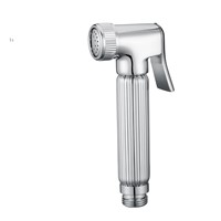 Bathroom Chrome Solid brass bidet sprayer bathroom shattaf spray Shower Spray Portable Bidet hand shower--2847