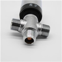 1/2&quot; 3/4&quot; 1&quot; DN15 DN20 DN25 Brass Control the Mixing Water Temperature Thermostatic Mixing Valve Pipe Thermostat Valve Faucet