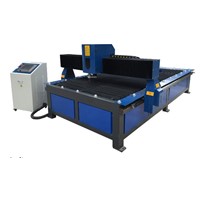 Advertising CNC plasma cutting machine 1300*2500 for medium thin nonferrous metal sheet, stainless steel and carbon steel sheet