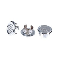 Hot Sale 3pcs/lot Basin Sink Round Overflow Cover Ring Insert Replacement Tidy Chrome Trim Bathroom Accessories