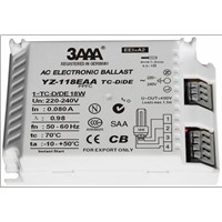 3AAA 18W 220-240V Instant Start AC Fluorescent Lamp Electronic Ballast For TC Ring Lamp Standard Rectifiers YZ-118EAA