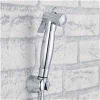 Bathroom Chrome solid brass copper Sprayer hand held toilet bidet spray shattaf toilet shower head jet set--2597