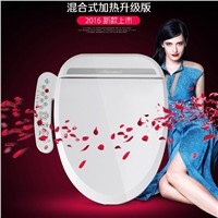 Smart Heated Toilet Seat Hinge WC Sitz Intelligent House Water Closet Automatic Toilet Lid Cover Heating Matong AC110V 220V