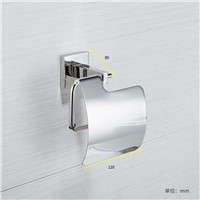 AUSWIND modern 304 Stainless Steel Toilet Paper With Cover Polish Toilet Roll Towel Holder Wall Mounted bathroom hardware set