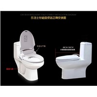 Smart Heated Toilet Seat WC Sitz Intelligent House Water Closet Automatic Toilet Lid Cover Heating For Elder Women Child Life
