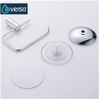 EVERSO Stainless Steel Toilet Paper Holder with Cover Roll Holder Tissue Holder Solid Bathroom Accessories Paper Hanger