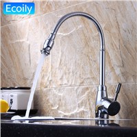 Kitchen Faucets Chrome Brass 720 Degree Rotation Single Lever Water Tap Washing Everything for The Kitchen torneira de cozinha