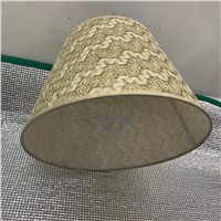 gold /silver E27 Desk Lamp Lampshade Lace Abstract simple Pattern Textile Fabrics Fashionable Decorative E27 table lamp shade