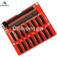 hub12 TF-hub12 16*T12 high cost performance LED panel display conversion card Transfer board connect to led controllor 5pcs/lot
