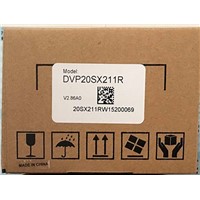 DVP20SX211R DELTA Original PLC Module Programmable Logical Controller New  with  programming cable In Box