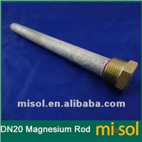 10pcs/lot Magnesium Anode Rod cleaning for Pressurized solar water heater DN20