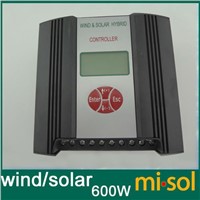 Hybrid Wind Solar Charge Controller 600W Regulator, 24VAC, Wind regulator