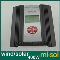 Hybrid Wind Solar Charge Controller 400W Regulator, 12V, wind charge controller