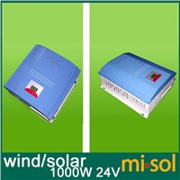 Hybride Wind Solar controller 1000W Regulator, 24V, wind regulator