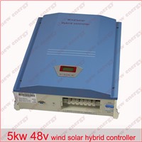 5kw 48v LCD display wind solar hybrid charge controller with CE