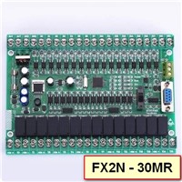 plc programmable logic controller single board plc FX2N 30MR online moniter plc,STM32 MCU 16 input 14 output