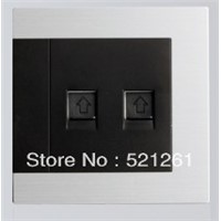 DIANQI wall switch touch light switch access control the switches   computer and telephone socket
