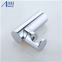 Hand Shower Hook Chromed Polish Shower Seat Solid Brass G1/2&amp;amp;quot;  With Shower Hose Connector Shower Mounting Brackets