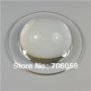 LED Optical Glass Convex lens 67MM Projector Reflector for Lamp Light