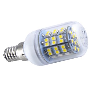 E14 60 SMD 3528 LED 450LM Corn Light 3000-3500K Halogen 50W