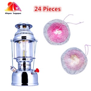 24PCS Butterfly Mantle  High-Quality Gas Lamps, Outdoor Gas Mantle Lamp,Coat The Lights Outdoors, Light Oil Camp 500-600cp