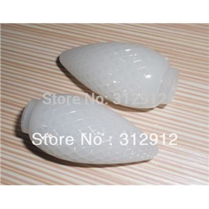 faceted milky White C9 covers;100pcs/set