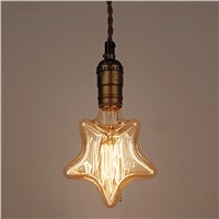 Vintage Lamp Edison Bulb Chandelier Lighting G125 ST64 E27 220V For Decor 25W 40W 60W Filament Bulb Pendant Lights Antique Bulb