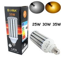 Medium Screw Base LED Corn Light 25W 30W 35W E26/E27 Commercial Bulb for Garden Street Path Lighting Highbay LED Retrofit Bulb