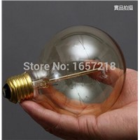 2015 NEW Vintage Retro DIY E27 Spiral Incandescent Light Handmade Fixtures Glass Edison Bulb 40W110- 220V Pendant Lamps