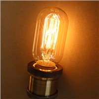 [MingBen] Vintage Edison Bulbs E27 220V T45 Incandescent Bulbs 40W Filament Retro Edison Light For Pendant Lamp Decoration Bulb