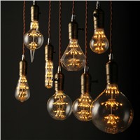 1 x Antique Vintage Retro Edison Light Bulbs 220V E27 3W Incandescent Light Bulbs P15