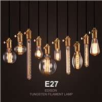 Retro Edison Bulb ST64 G80 E27 40W 220V Incandescent Bulbs For Decor Pendant Lights Indoor Ampoule Vintage Edison Filament Lamp