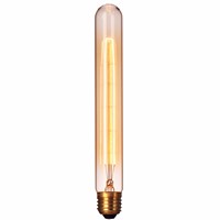 Antique Retro Vintage 60w 220v Edison Bulb e27 &quot;T&quot; Series Light Bulb tube Tungsten Filament T30-225 T225 Incandescent Lamp Home
