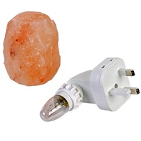 EU US UK Plug Mini Natural Shape Himalayan Salt Lamp Air Purifier Salt Rock Night Light For Aisle Bedroom Bedside