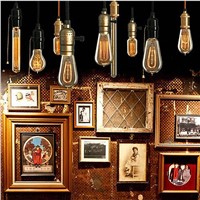 Vintage Edison Bulbs E14 220V ST48 Incandescent Bulbs 25W 40W 60W Filament Retro Edison Light For Pendant Lamp