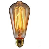 Edison Bulbs 25W-40W Bulb for Home Light Fixtures E27 E26 Base- 6 Pack/LOT