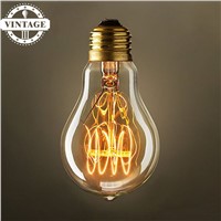 LightInBox Handmade Fixtures Glass Edison Bulb 40W 220V 64*1148MM Pendant Lamps Vintage Retro DIY E27 Spiral Incandescent Light