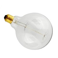 LightInBox  Clear Bulb Lamp Incandescent Replacement 220V G125 Vintage Vetro Tungsten Filament E27 Globe Edison Light