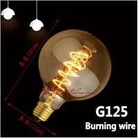 Lightinbox DIY Handmade Fixtures,Fashional Incandescent BulbG125 G95 G80 ST64 E27 Vintage Retro Edison light Bulbs Lamp