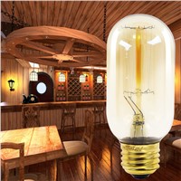 oobest 3pcs/set T45 Edison Tubular Style Bulb E26 Base  110-130V 40W Warm white Filament Bulb For Home Light Fixtures Decorative