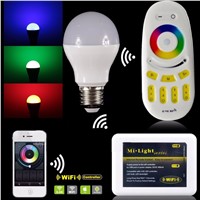RGB LED Bulb Lamp E14 5W RGBW Change Color Spotlight With 2.4GHz Remote Control For Home Party Holiday Christmas Decoration