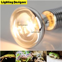 R80 110V 60W 75W 220V Heat Bulb Infrared Heating Lamp Spot Basking Bulb Reptiles Spotlight Bulb Helps Maintain Animal Warmth