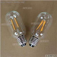 2pcs 2/4W LED Bombilla Edison Bulb Lamp Bombillas Vintage Bulb Light Edison Ampoules Decoratives T45 C35