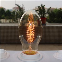 10x Retro Lampada Edison Lamp Bulb Light 40W C55 E27 220V For Decor Bombillas Vintage Decoratives Incandescent Light Bulb
