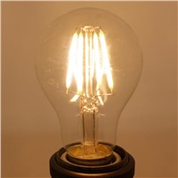 6Pcs 8W Incandescent Bulbs Salt lamp Bulbs Vintage Retro Industrial Style Lamp Transparent
