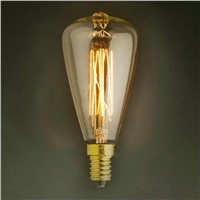 LightInBox Fixtures Glass LED Edison Bulb 40W 110V/220V Pendant Lamps ST48 Vintage Retro E14 Incandescent Light Lamp Bulb