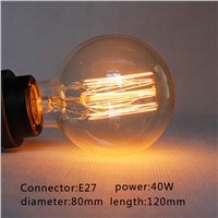 E27 40W Vintage Lamp Edison Bulb Chandelier Lighting 220V/110V For Decor Filament Bulb E27 Pendant Lights Antique Bulb
