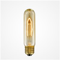 Incandescent Bulb Vintage Straight Filament Edison Light Bulb 40W 110V/220V for pendant light bulbs E27 base wholesale